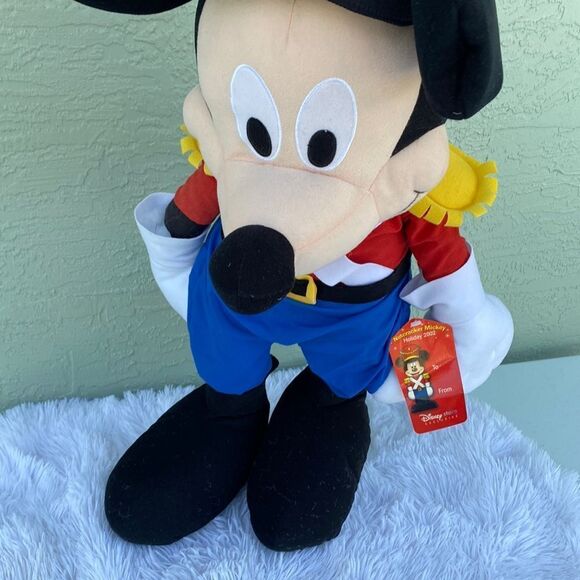 2002 Nutcracker GIANT Mickey Mouse 30” Plush & 16 Inch Mickey - Picture 2 of 16